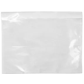 прозрачный самоклеющийся конверт для документов 160х240 (с клапаном)