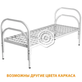 кровать подростковая кмп-1 (каркас белый)