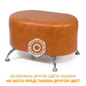 банкетка одноместная бо-1/1 (кожзам эконом белый)