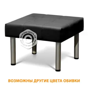 банкетка одноместная бо-5/1 (кожзам эконом черный)