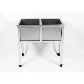 ванна моечная двухсекционная вмс-2/4-эк