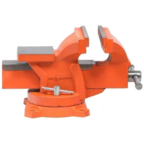 тиски слесарные тс-125 поворотные с наковальней