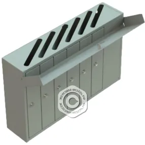 антивандальный почтовый ящик пя-06 аг