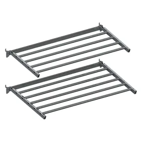 держатель для ковриков на штангу 40х20 мм, 1330х500-600 мм