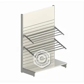 держатель для ковриков на штангу 40х20 мм, 1330х500-600 мм