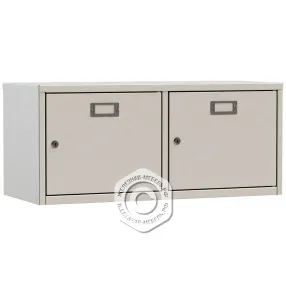 шкаф для касок 2 ячейки (1 секция по 2 ячейки)