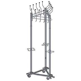 вешалка напольная трехсекционная гардикс 3(к)