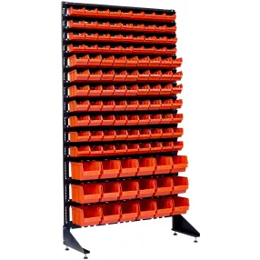 стеллаж с пластиковыми ящиками 1801-4/7/3 k