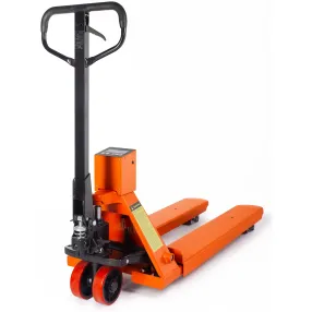 тележка гидравлическая 2500 кг 1150 мм tor cby-cw2 (модель n) с весами (полиуретановые колёса)